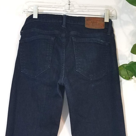 ~~SOLD~~RL Polo Tompkins Skinny Dark Wash Jeans - Picture 8 of 8